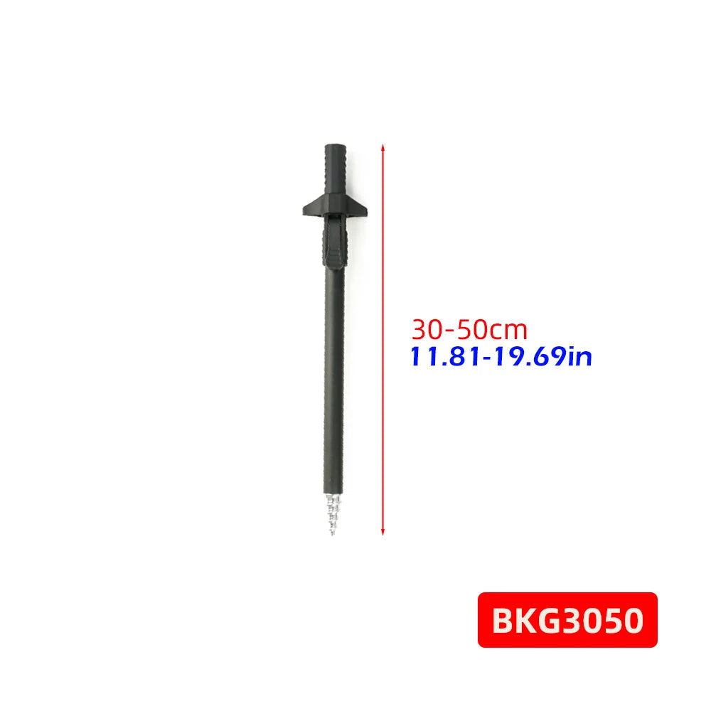 Hirisi Aluminium Telescopic Bank Sticks for Fishing Rod Pod Support 30-90cm