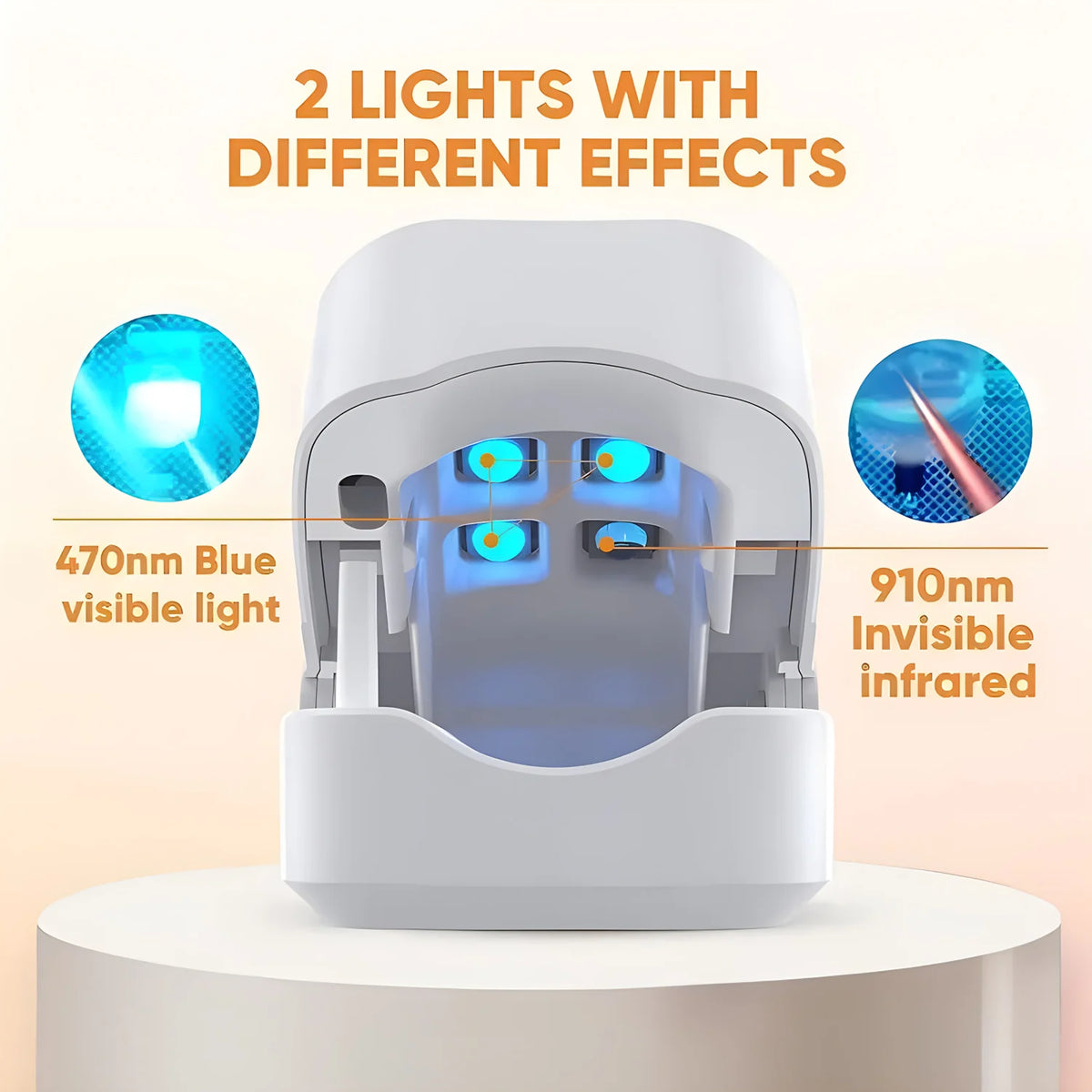 Nail Fungus Treatment | Rechargeable Anti-Fungal Tool for Toenail & Fingernail