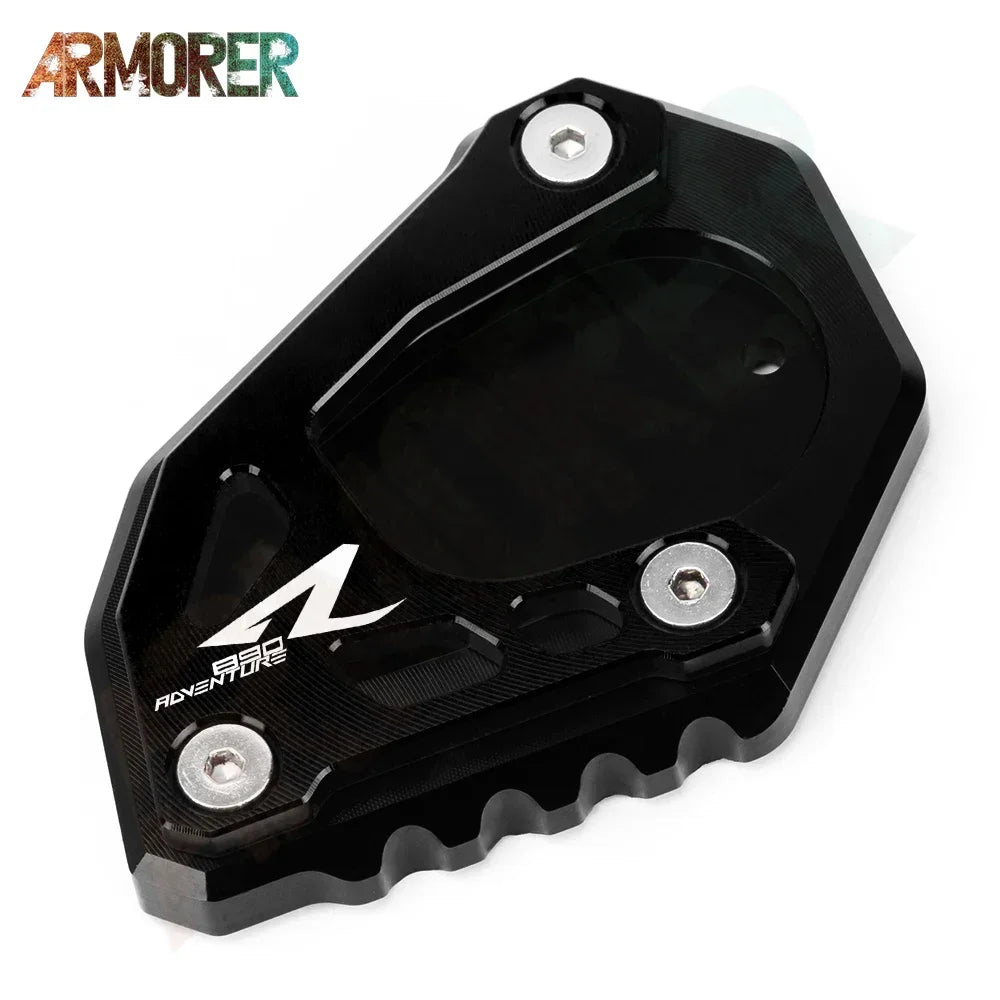 KTM 890 Adventure R Side Stand Kickstand Plate Pad CNC Aluminum 2020-2023