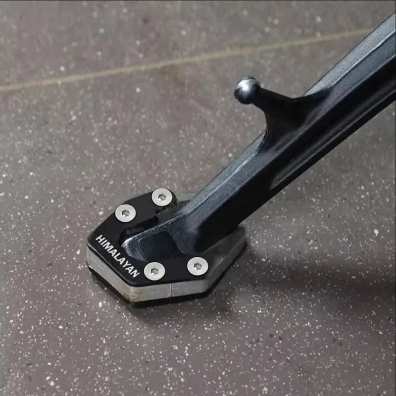 Himalayan 450 Kickstand Extension Foot Side Stand Pad CNC For Royal Enfield
