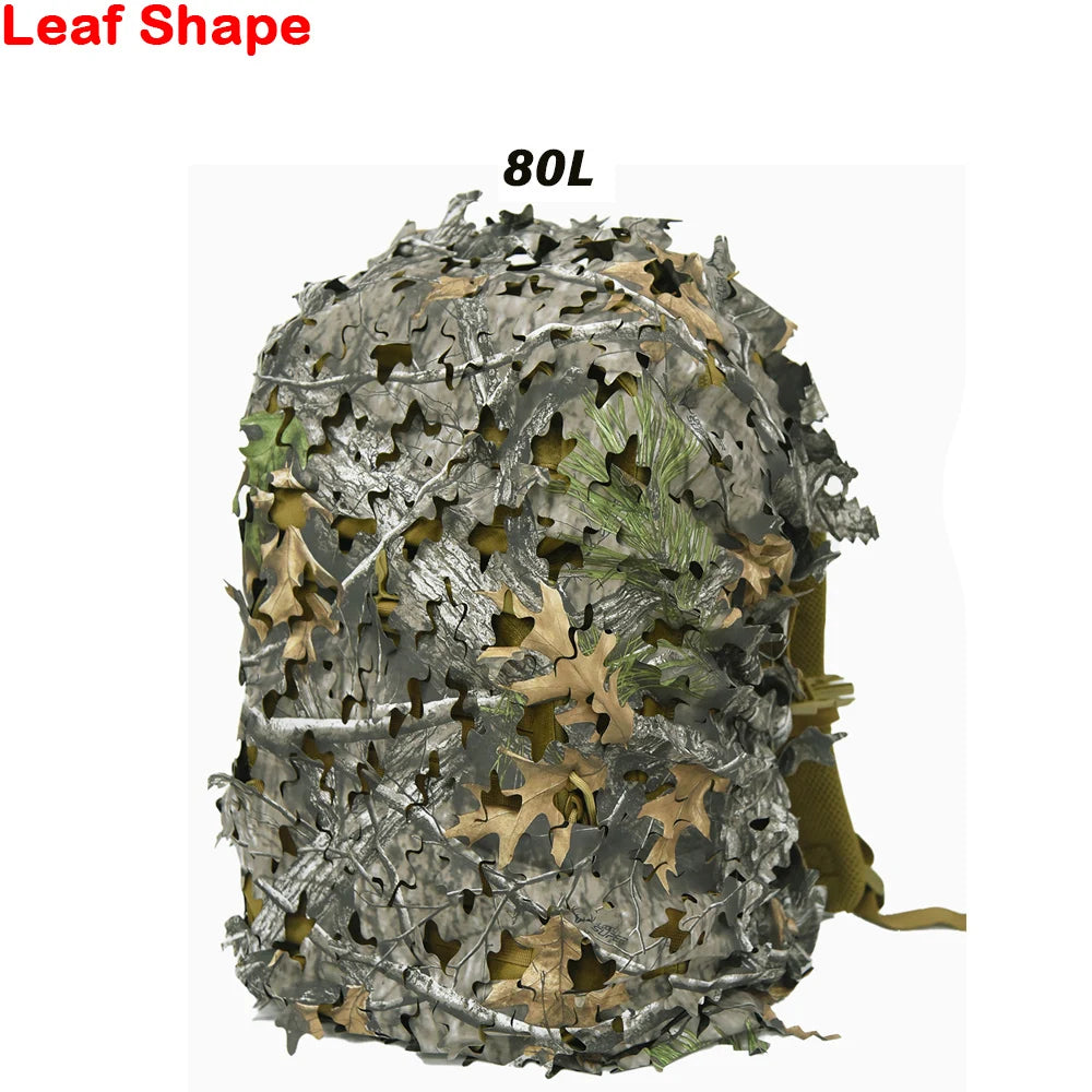 3D Camo Net Backpack Cover – Laser Cut Camouflage for Airsoft & Paintball