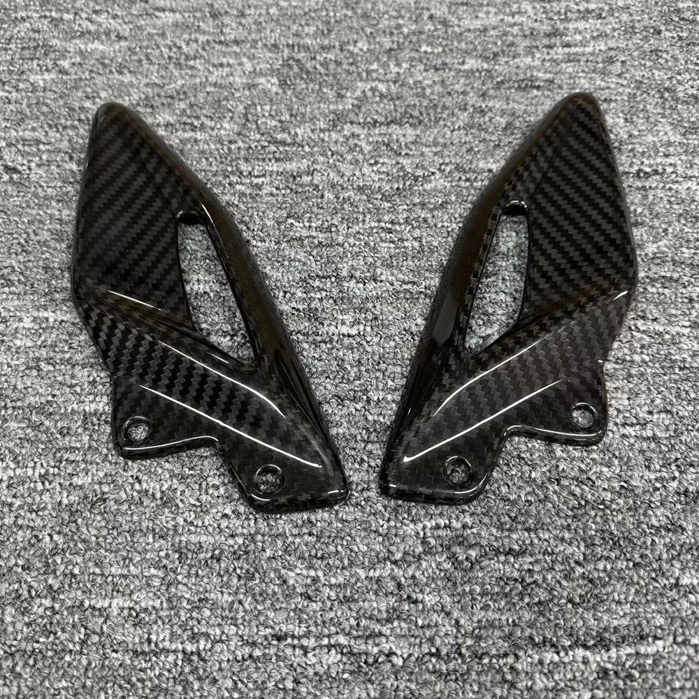 Triumph Street Triple 765 660 Heel Guard Plates Foot Rests 2016-24