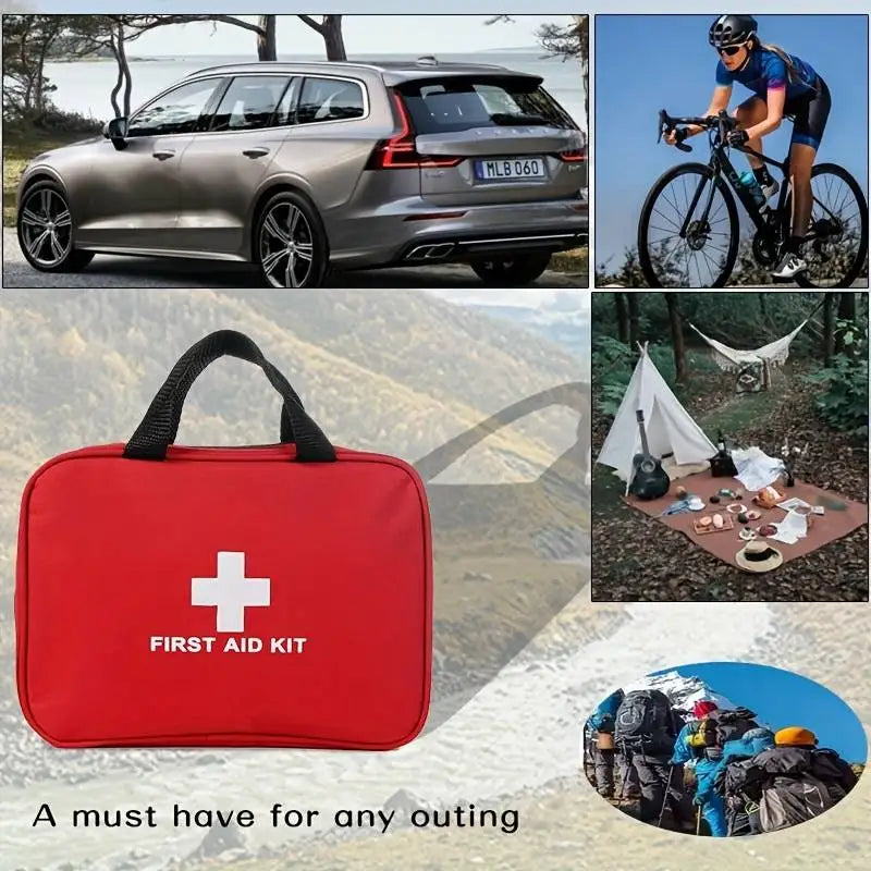 First Aid Kit for car, Home, Travel, Outdoor, Camping, Emergency Survival