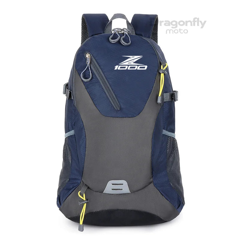 Backpack Kawasaki Z1000 Z Series Motorcycle Travel Bag Riding Touring Gift