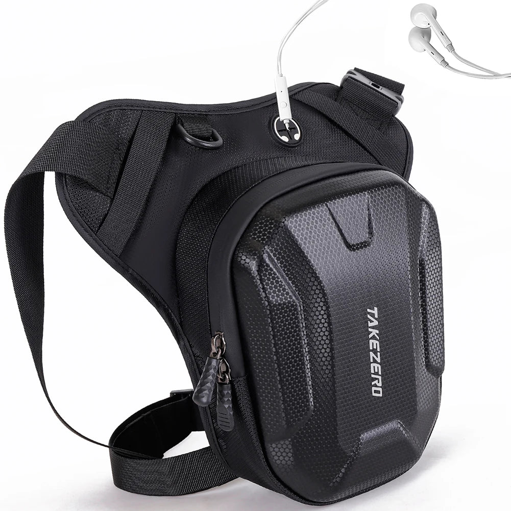 Motorcycle Leg Side Bag – Waterproof Travel Pack Adjustable Waist & Thigh Bag