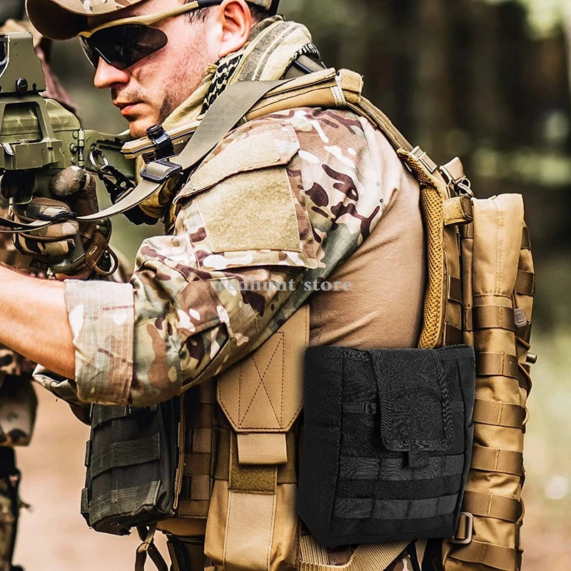 Tactical Molle Medical Utility Pouch First Aid Waist Bag for Airsoft Hunting
