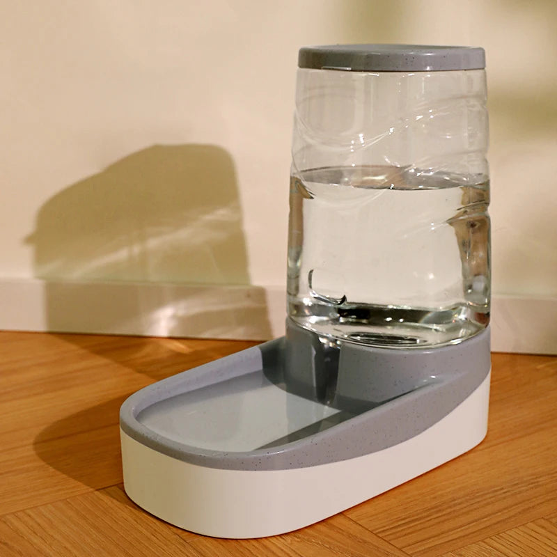 Automatic Pet Feeder & Water Dispenser – Large Capacity Food & Drink Bowl for Cats & Dogs