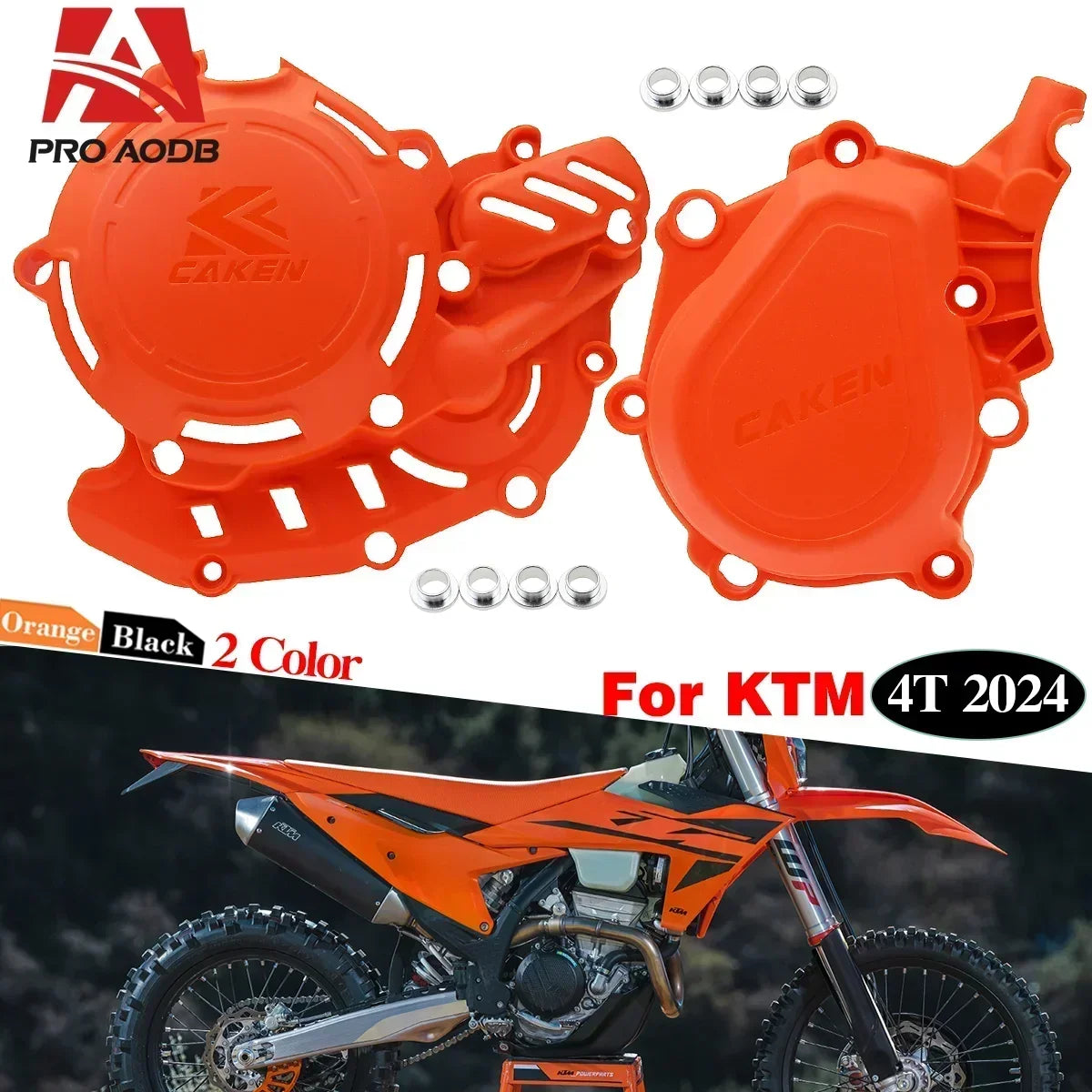 HUSQVARNA FC FE 450 501 Ignition Clutch Cover Protector Guard for KTM 2023-2024