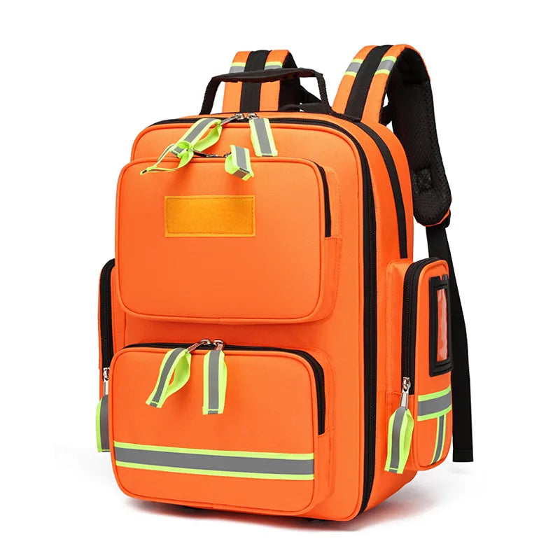 Empty First Aid Kit Backpack for Outdoor Camping & Emergency Medical Storage