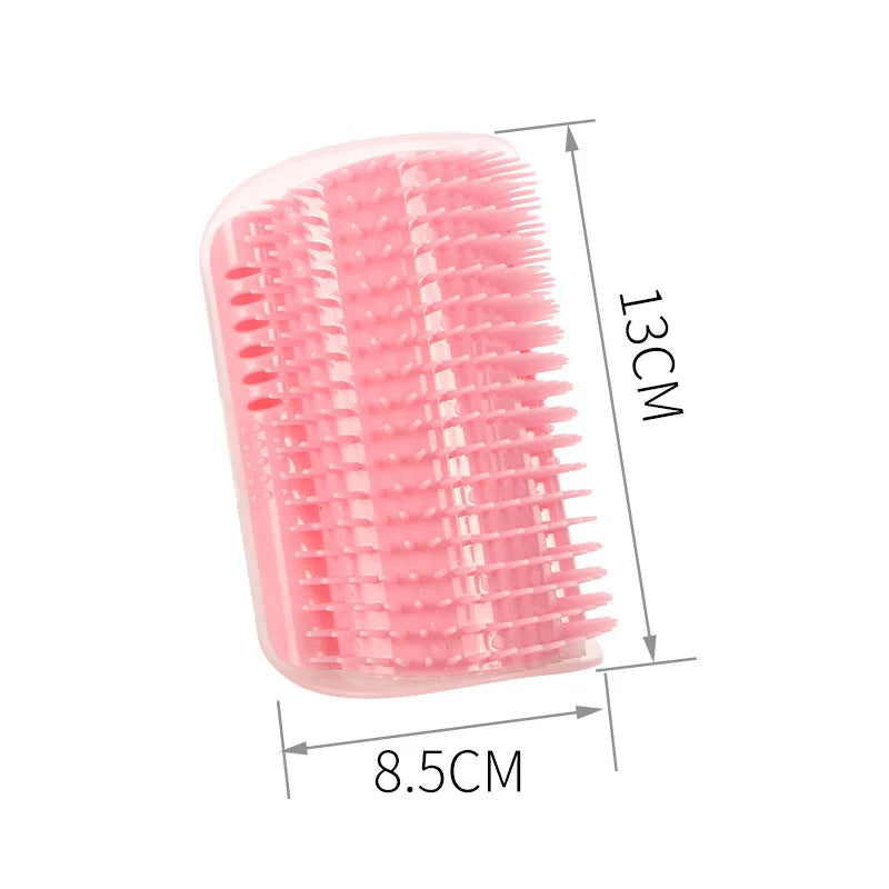 Cat Scratcher & Self-Grooming Massager – Hair Removal & Corner Brush