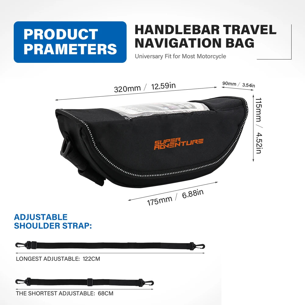 Waterproof Storage KTM 1290 1190 1090 1050 890 790 Adventure - Handlebar Bag