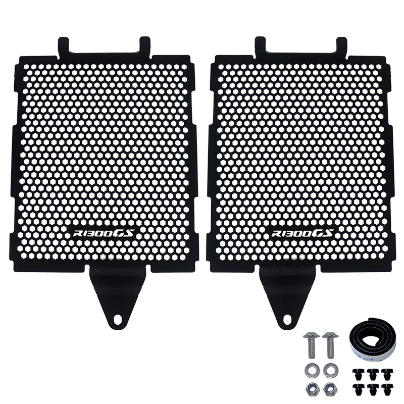 R1300GS Radiator Grille Guard Protector, BMW R1300GS / Adventure 2023-2025 Black