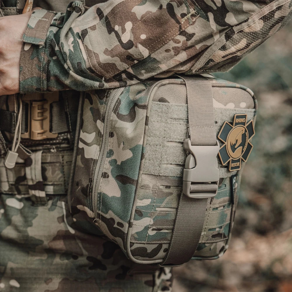RHINO RESCUE-SE IFAK Trauma First Aid Kit | Tactical Medical Pouch | Emergency