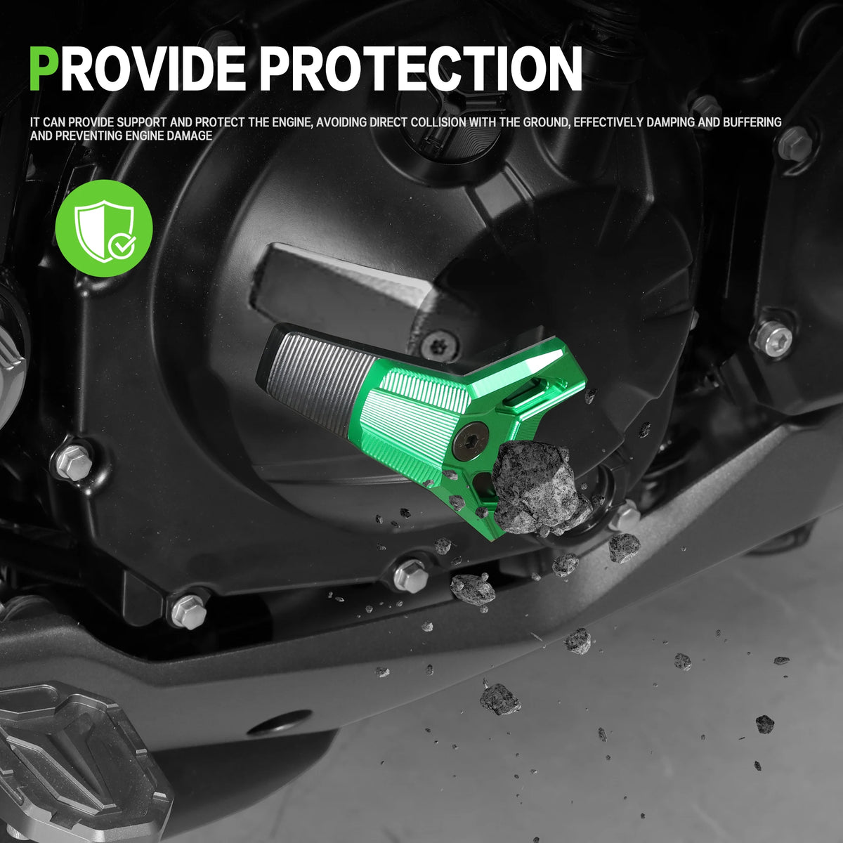 Kawasaki Z900 Engine Cover Protector CNC Aluminium Guard 2017-2026 Z 900