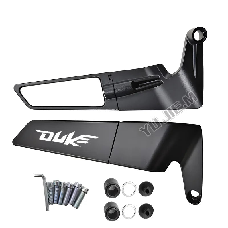 KTM DUKE 125 200 250 390 690 CNC Rearview Mirror Fixed Wing Motorcycle