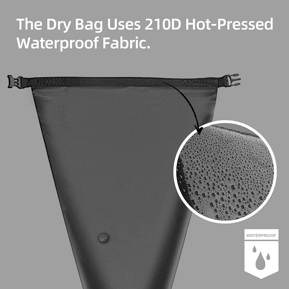 Rhinowalk 14L Waterproof Bike Saddle Bag Large Rear Seat Pack Bikepacking MTB