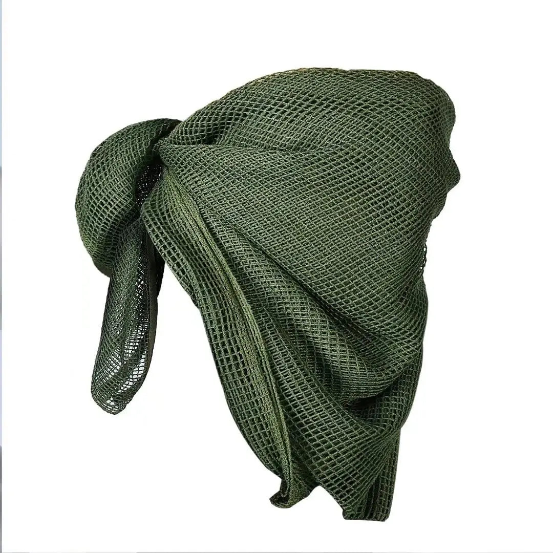 Airsoft Camo Sniper Scarf Veil Neck Wrap Tactical Nature Paintball Shemagh