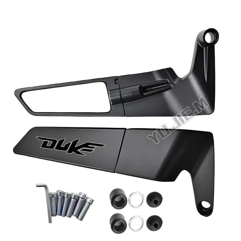 KTM DUKE 125 200 250 390 690 CNC Rearview Mirror Fixed Wing Motorcycle