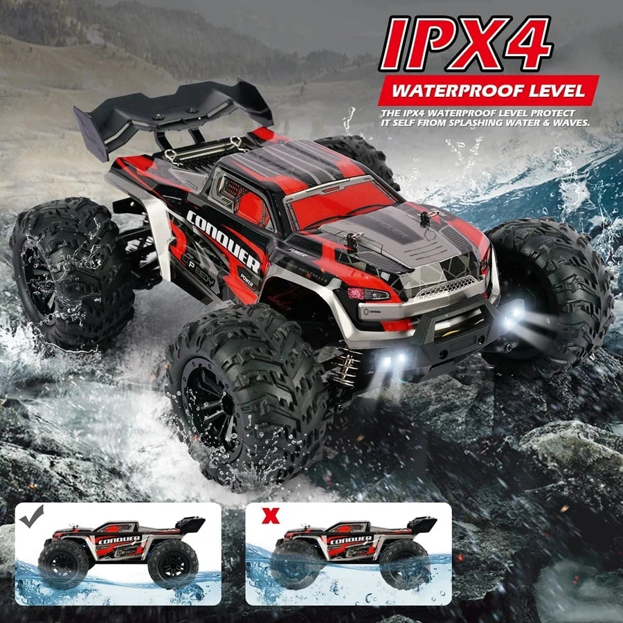 4WD RC Car 1:16 Off-Road  35KMH Brushed / 70KMH Brushless High-Speed truck 4x4