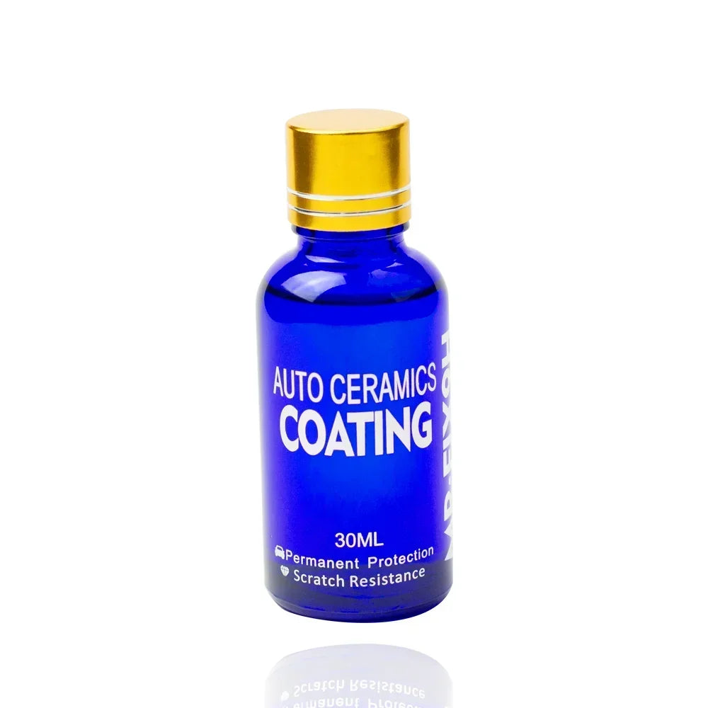 9H Ceramic Coating Car Paint Protection - Hydrophobic Auto Glass Polish 30ML