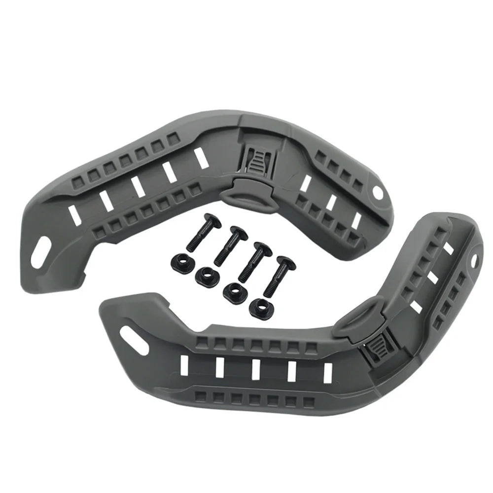 Tactical Helmet Side Rail Mount Kit ABS Airsoft Guide Rail Set