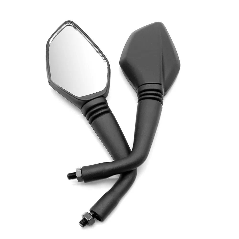 Universal Motorcycle Mirrors 10mm x1.25 (1x Right thread, 1x Left Thread ADV