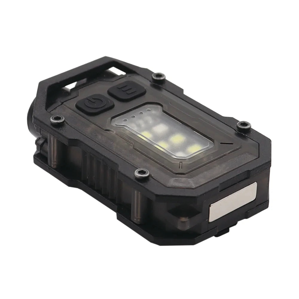 Tactical FAST MICH Helmet Light USB Rechargeable Flashing Signal Waterproof Lamp