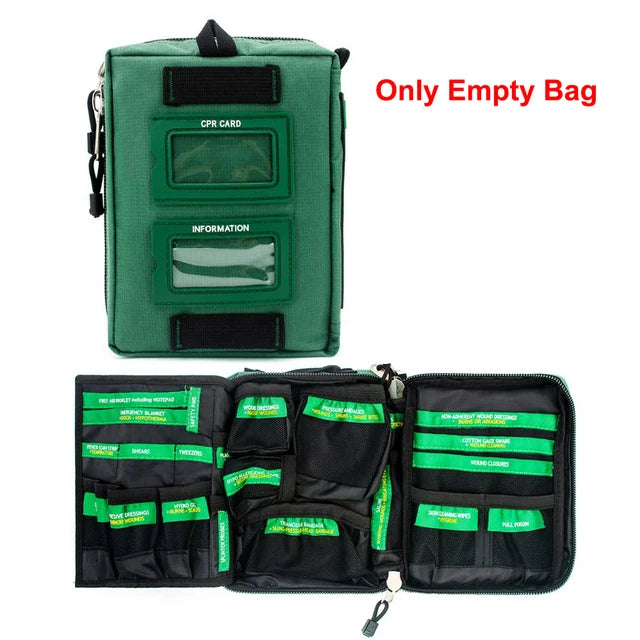 165-Piece First Aid Kit Emergency Medical Camping Home Car Outdoor Handy Hiking