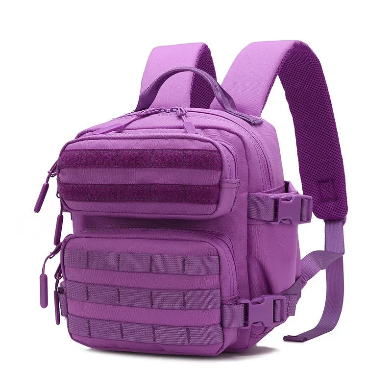 9L MOLLE Backpack Rucksack Bug Out Bag Hiking Outdoor Camping Oxford Cloth