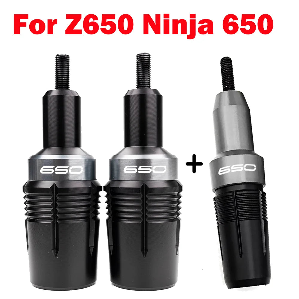 Kawasaki Z900 Z650 Ninja 650 Frame Sliders Crash Protection Engine Exhaust Guard