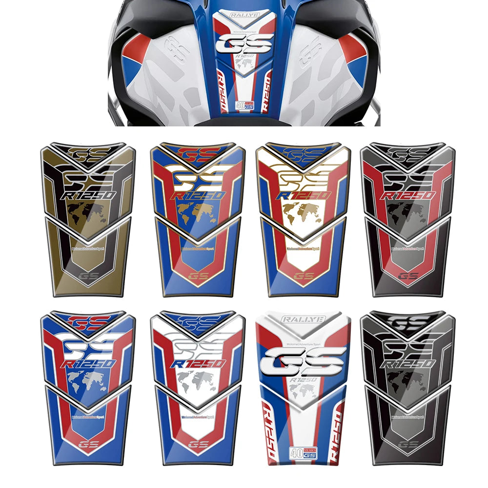 BMW R1250GS Adventure 3D Gel Tank Pad Protector 2019-2024 Paint Protection