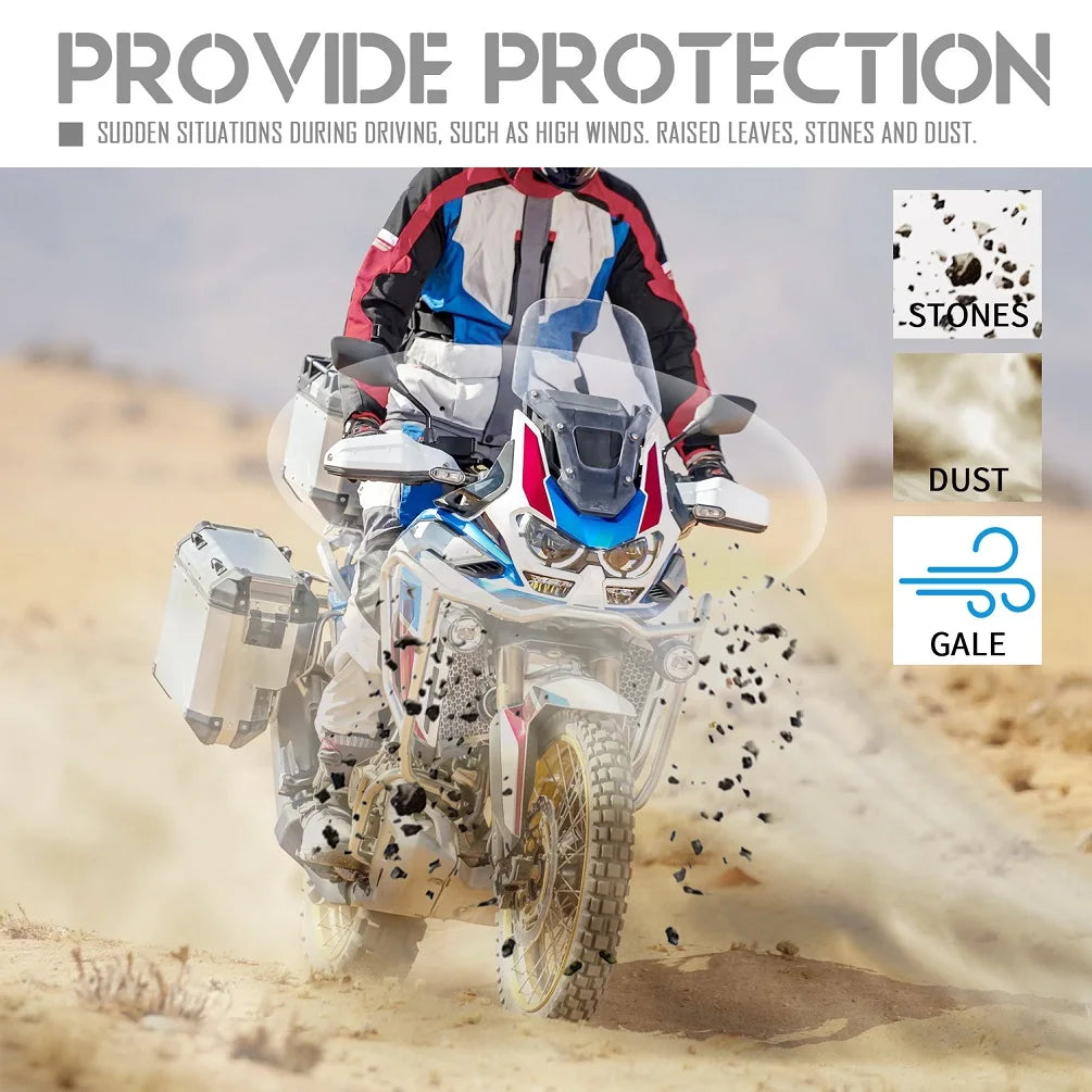 Handguard Screen Shield for Honda CRF1100L Africa Twin X-ADV 750 2020-2024