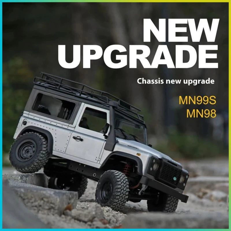 MN99S/MN98 1:12 4WD RC Defender 2.4G RTR Rock Crawler Truck 80m Range 40min