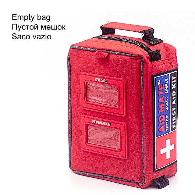 165-Piece First Aid Kit Emergency Medical Camping Home Car Outdoor Handy Hiking