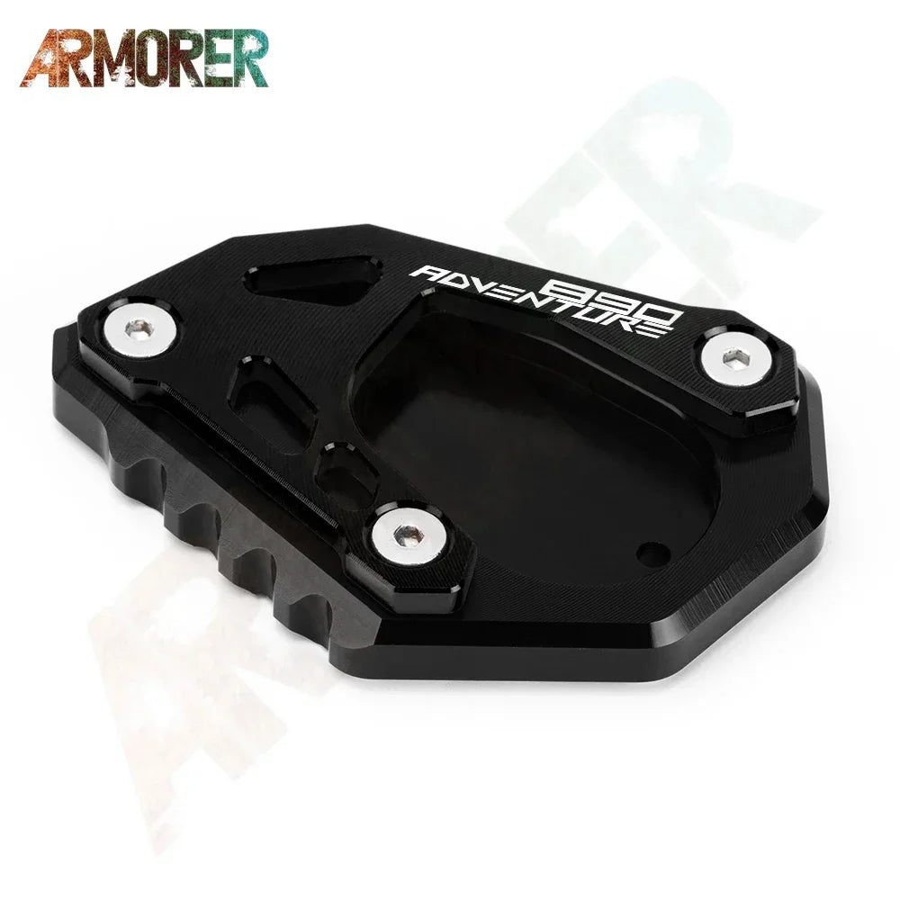 KTM 890 Adventure R Side Stand Kickstand Plate Pad CNC Aluminum 2020-2023