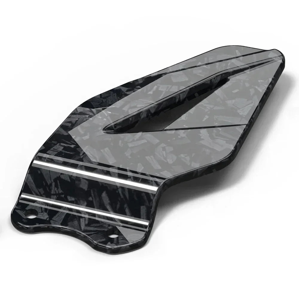 Yamaha R6 2006-2022 Carbon look Foot Pedal Heel Guard Plates Decoration Set