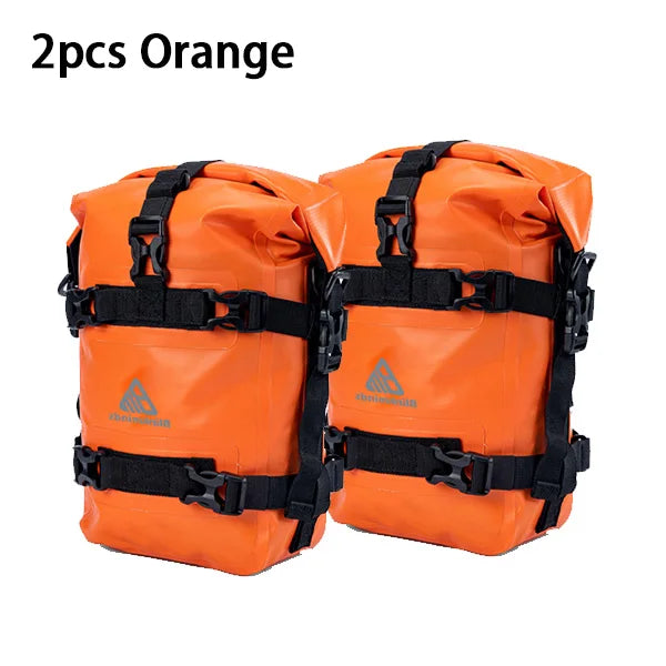 Motorcycle Crash Bars Bag Waterproof, Repair Tools, Luggage BMW Honda Suzuki Adv