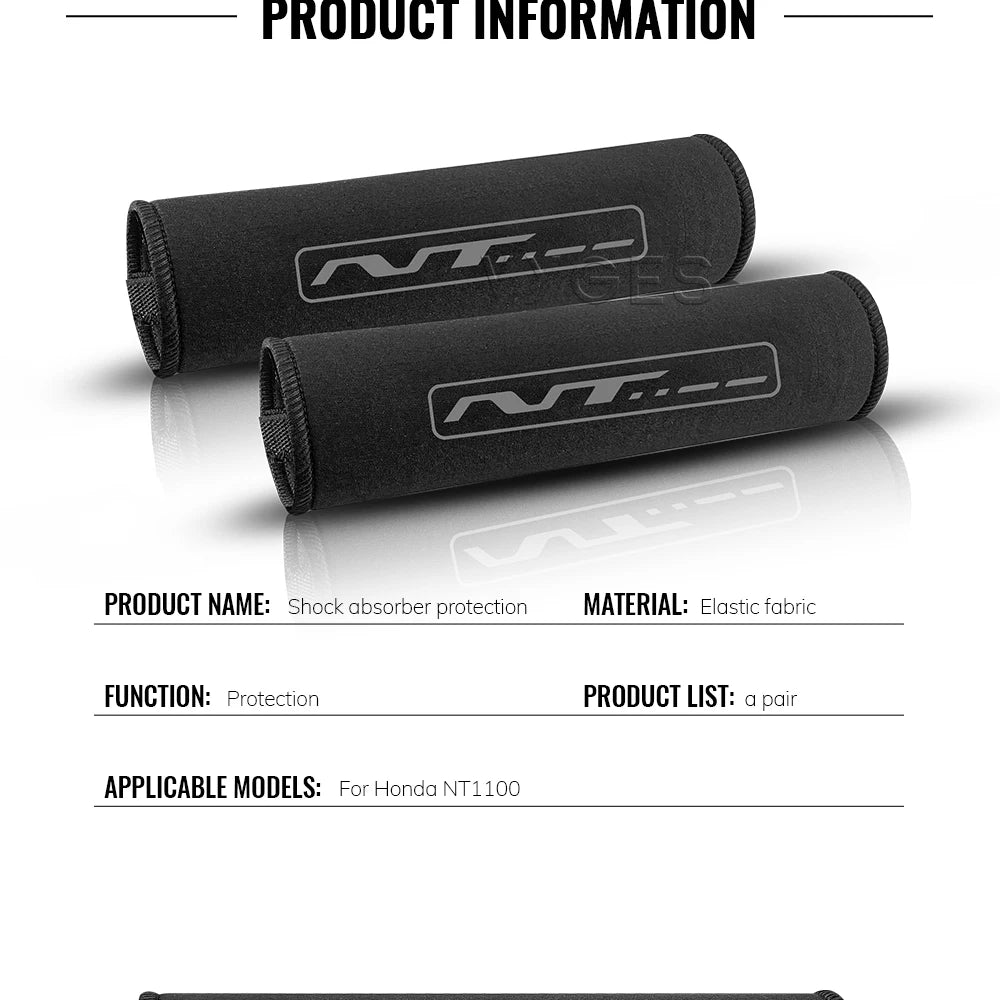 Honda NT1100 Fork Shock Cover Protectors Dust Suspension Sleeves Reflective