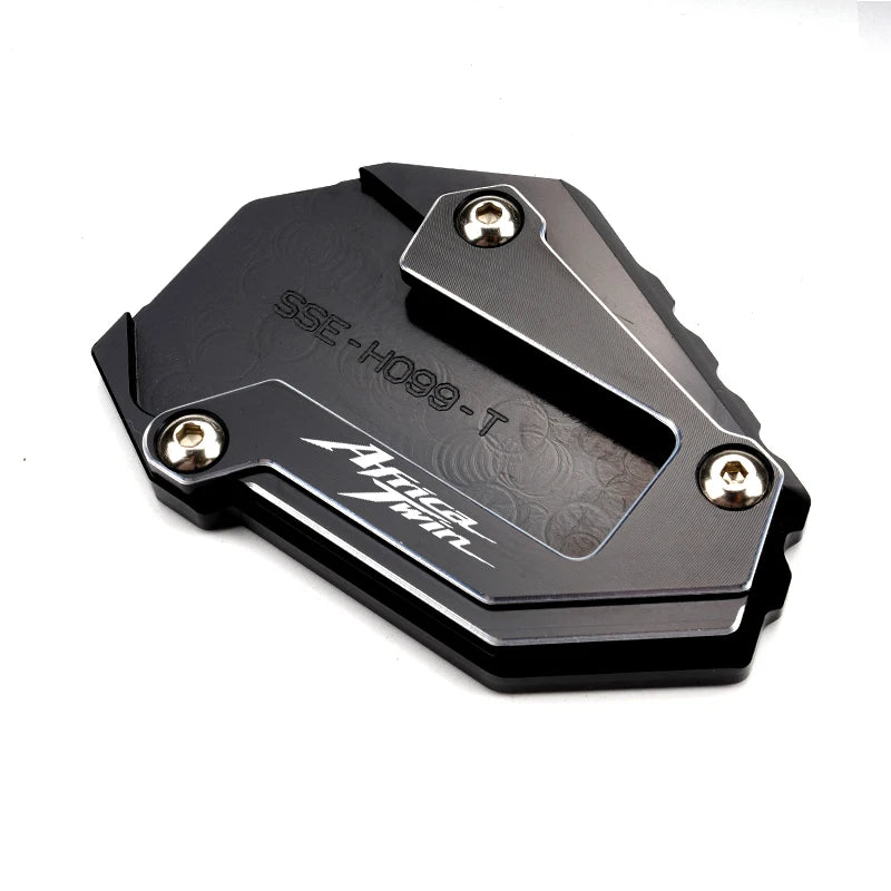 CRF1100L Kickstand Side Stand Pad Plate + Keychain Honda Africa Twin 20-23