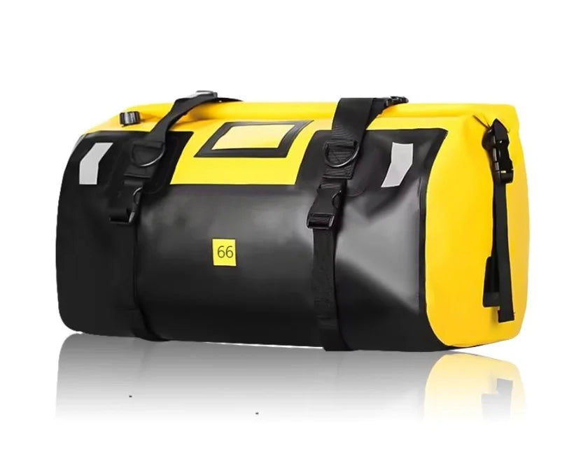 Motorcycle Waterproof Dry Bag 40L 66L Luggage Roll Pack Tail Seat Bag Holdall
