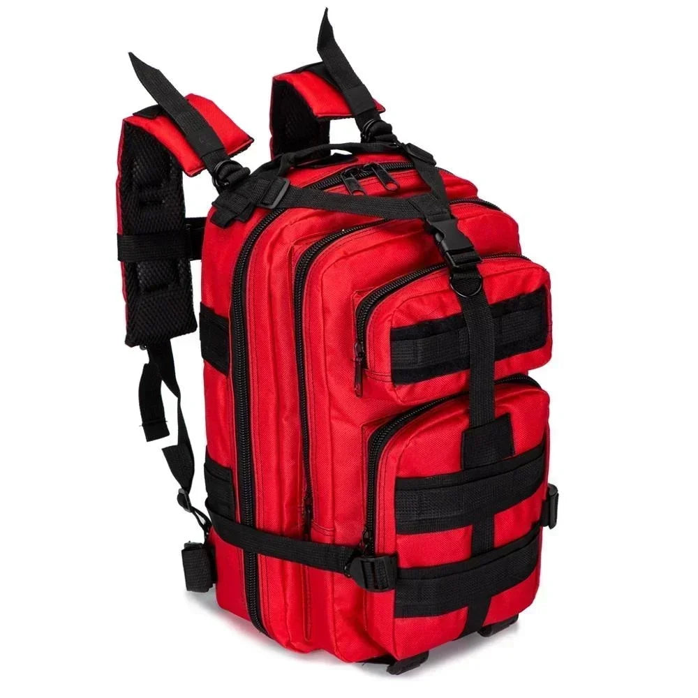 30L Empty Outdoor Backpack Bag - Medical Sport Hiking Travel First Responder