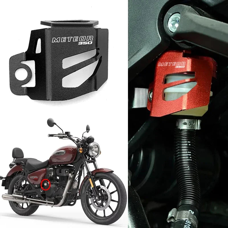 Rear Brake Reservoir Guard For Royal Enfield Meteor 350 2020-2021 CNC Cover
