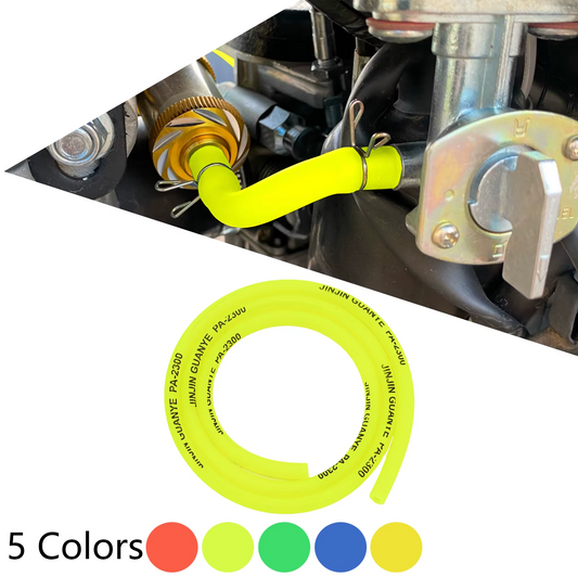 Rubber Fuel Pipe Hose 5mm Motorcycle ATV Scooter Oil Line Tube