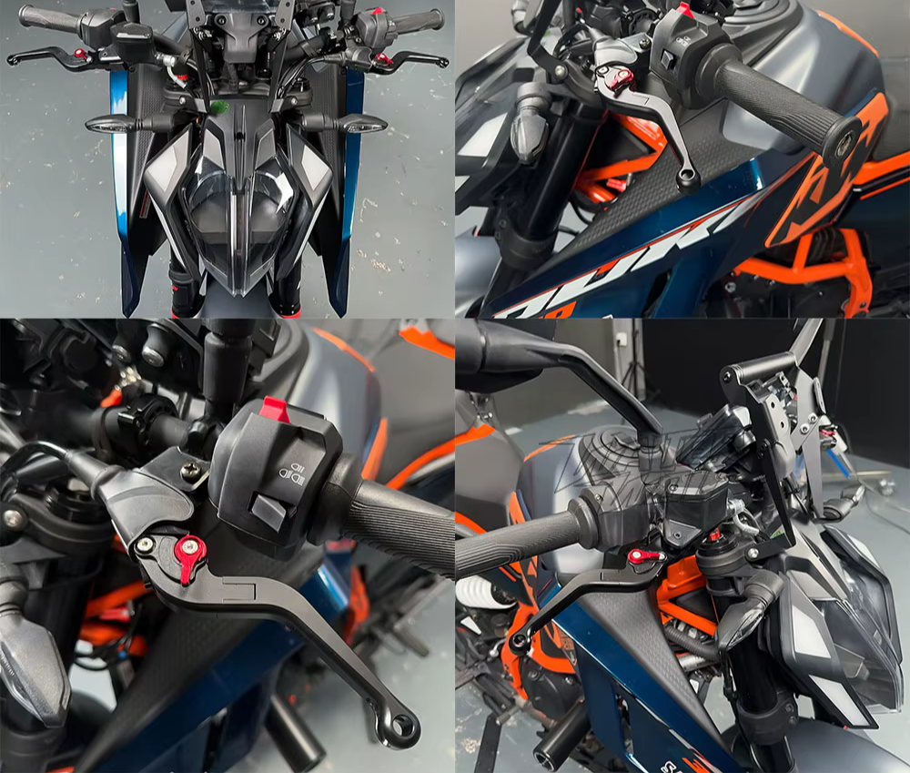 KTM Duke Foldable Extendable Brake Clutch Levers 125 250 390 (2024-2025)