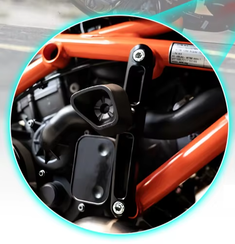 1290 1390 Frame Crash Sliders for KTM Super Duke R 2020–2024 Anti-Drop Protection