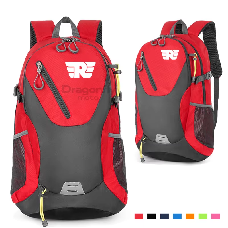 Backpack Royal Enfield Himalayan Interceptor Classic Motorcycle Travel Bag Gift