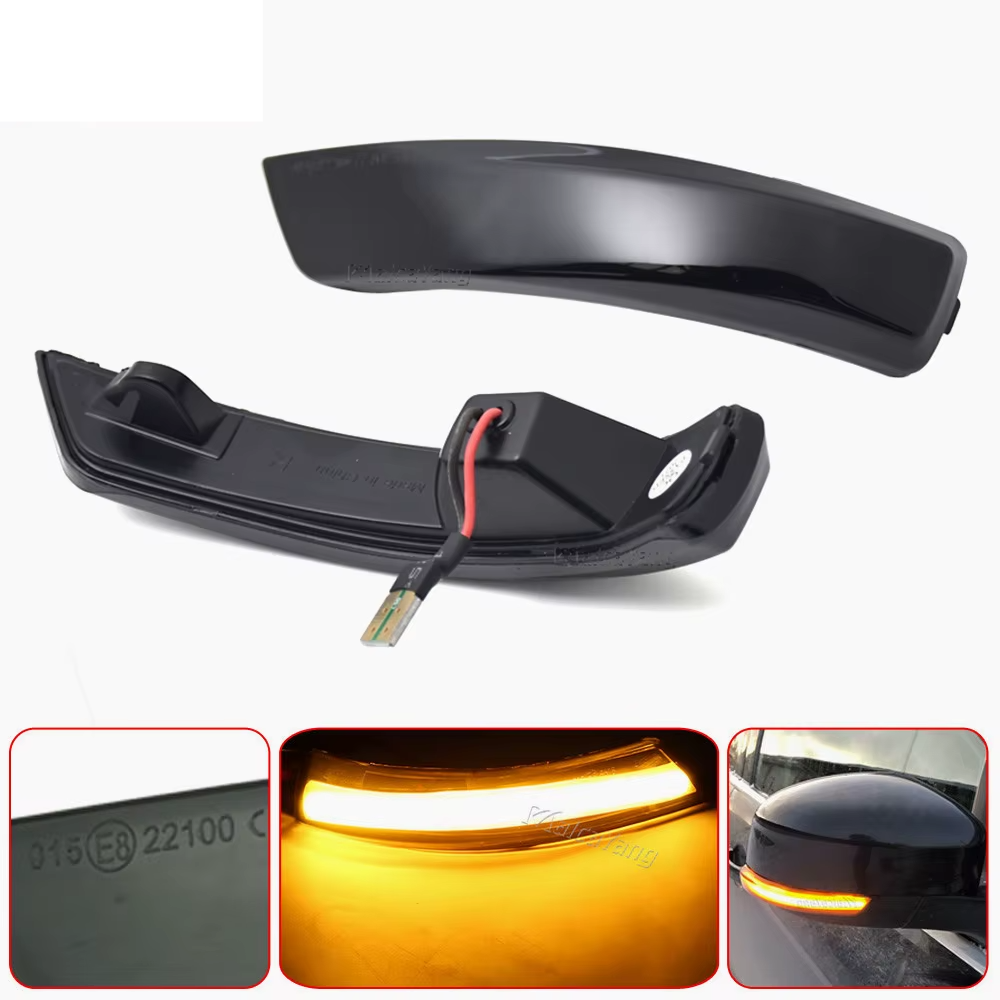 Amber LED Dynamic Turn Signal Sequential Light Ford Focus MK2/3, Mondeo MK4