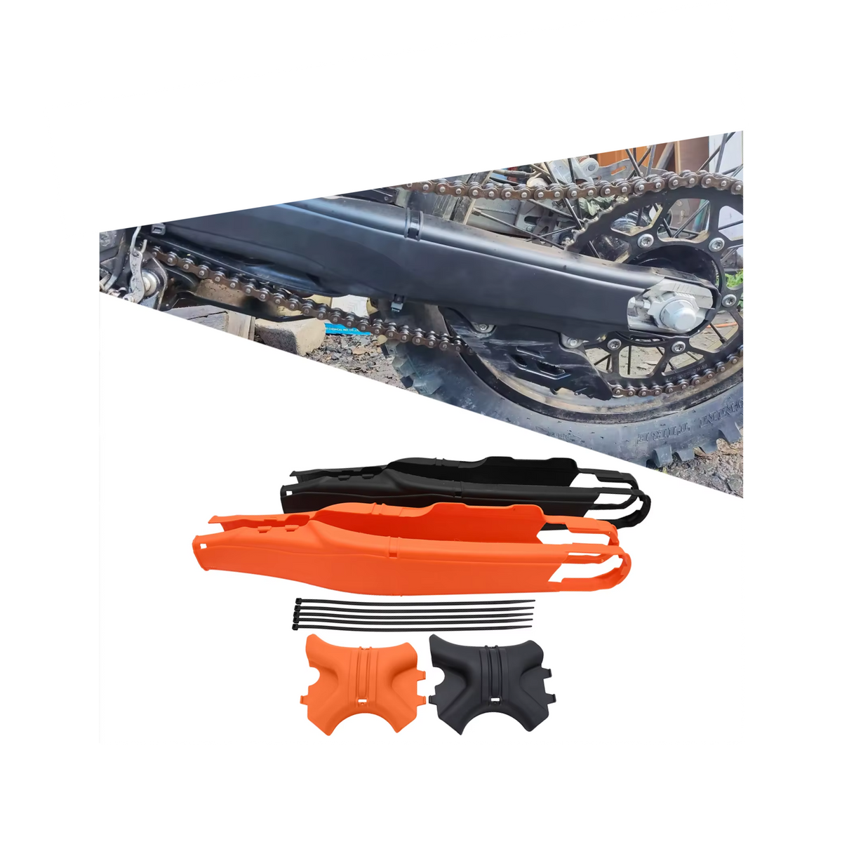 KTM 2024 Swingarm Protector EXC EXCF XCW XCFW Swing Arm Guard Set