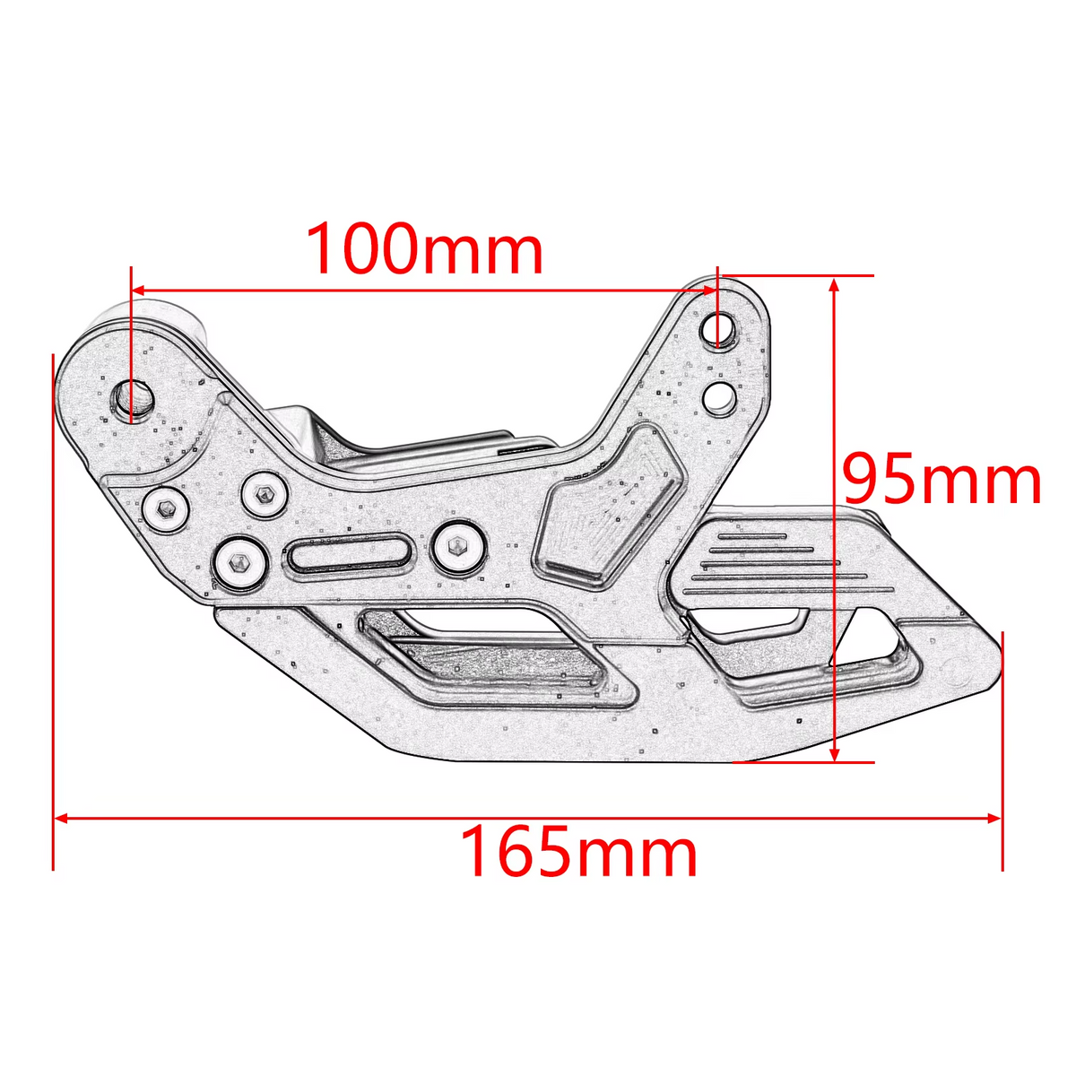 Motorcycle CNC Chain Guide Guard KTM Husqvarna GasGas 125-500