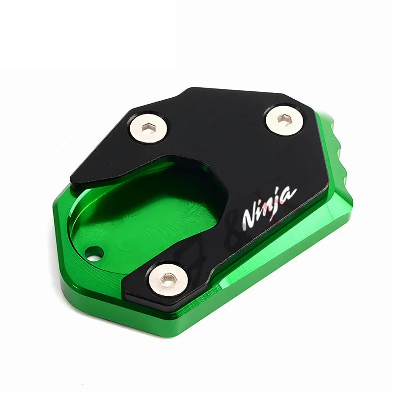 Kawasaki Ninja ZX6R ZX10R ZX12R Kickstand Pad CNC Side Stand Extension Plate